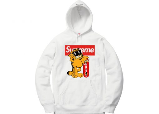 Garfield Supreme White Hoodie