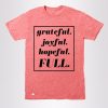 Grateful Black Letter Shirts