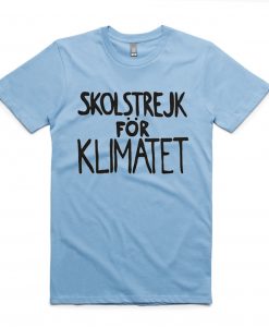 Greta Thunberg Blue AquaT-Shirt