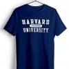 HARVARD UNIVERSITY BLUE NAVAL T Shirt