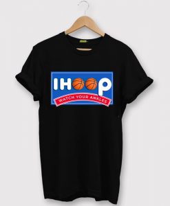 Ihoop Shirt Watch Your Ankles Basketball Black Tees