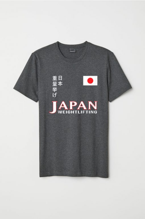 Japan Japanese Team Weightlifting T-Shirt