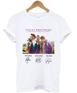 Jonas Brothers happiness begins tour signature shirt