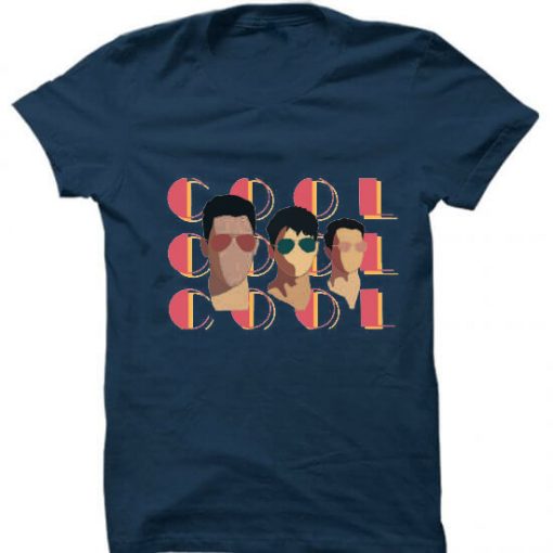 Jonas brothers cool Blue Naval shirt