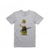 LEOMAN 2017 Fashion soldier Grey T Shirt