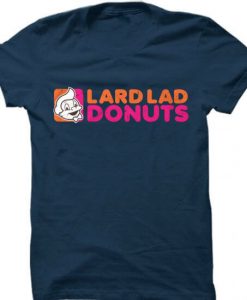 Lard Lad Donuts Blue T Shirt