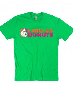 Lard Lad Donuts Green T Shirt