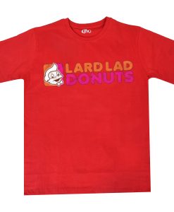 Lard Lad Donuts Red T Shirt