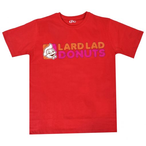 Lard Lad Donuts Red T Shirt