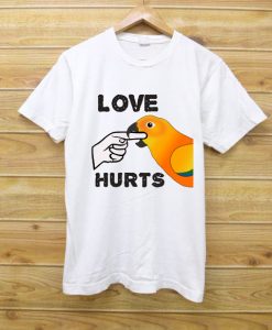 Love Hurts Sun Conure Parrot Biting