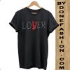 Lover Loser Black Tees