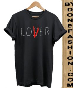 Lover Loser Black Tees