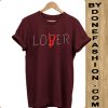 Lover Loser Maroon Tees