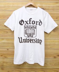 Oxford University White Tshirts