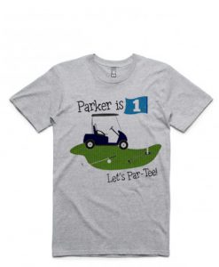 PARKER IS LETS PAR GREY T-shirt