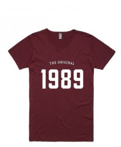 Party Shirts Red Maroon 1989 Shirt