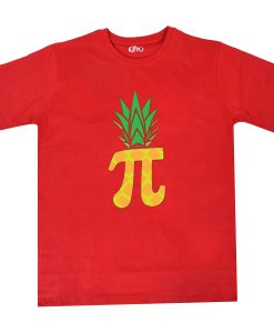 Pi-neapple Pineapple Math Red Tshirts