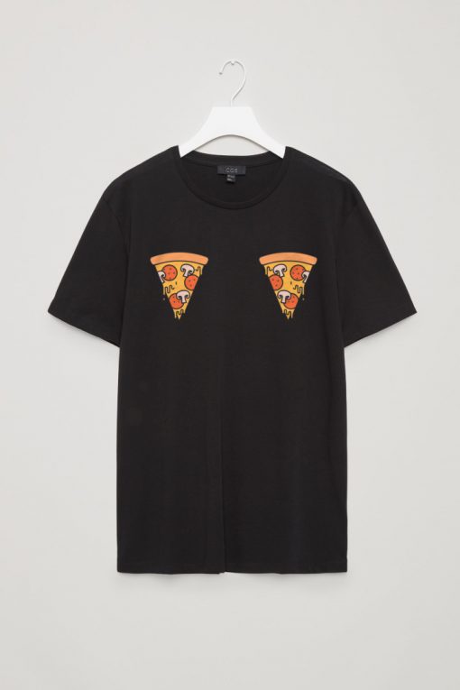 Pizza Boob T Shirt