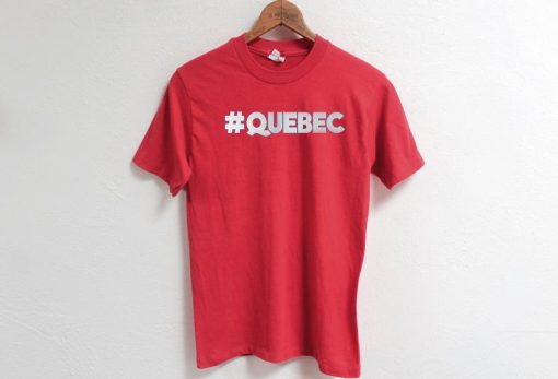 Quebec Red T Shirt