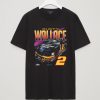 Rusty Wallace Black Vintage Car T-Shirt