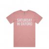 Saturday in Oxford Football Pink T-Shirt