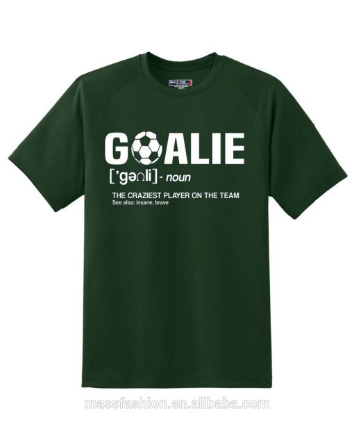 Soccer Goalie Definition Green Shirt