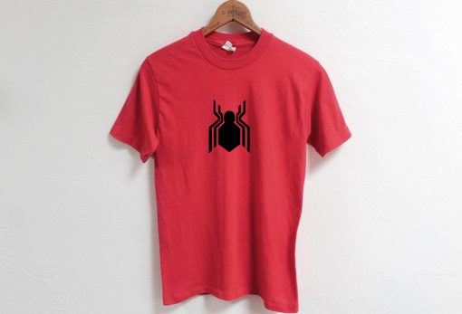 Spider Logo Red T shirts