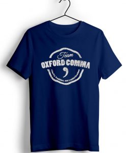 Team Oxford Comma Shirt Blue Naval