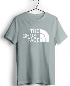 The Ghost Face Hip hop T-shirt Shoft Grey