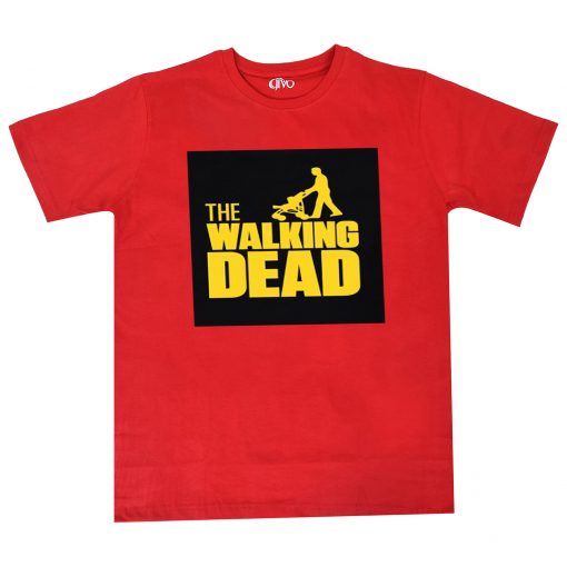 The Walking Dad Fathers Day Gift Red Tees