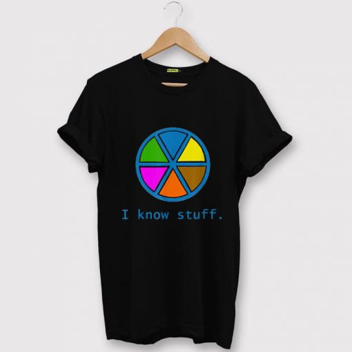 Trivial Pursuit Know It All Black White Tshirts