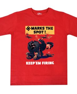 WW2 Propaganda Poster Red Tshirts