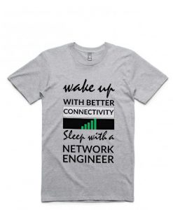 Wake Up Grey Tshirts