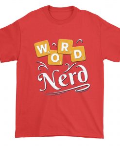 Word Nerd Red Light Tshirts