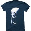 Yuri Gagarin Vintage Soviet Blue T-Shirt