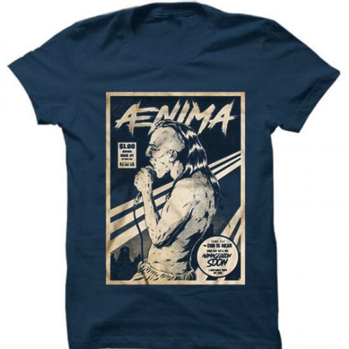 Aenima Blue Navy Tees