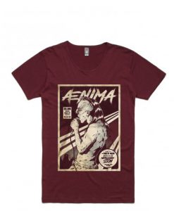 Aenima Red Maroon Tees