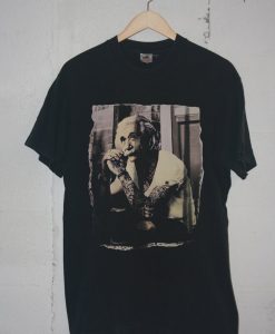 Albert Einstein tattoo black tees