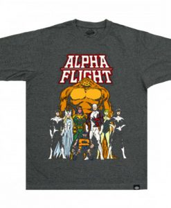 Alpha Flight Unisex GreyTshirts