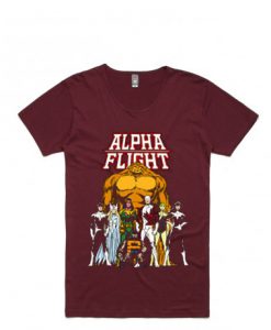 Alpha Flight Unisex MaroonTshirts