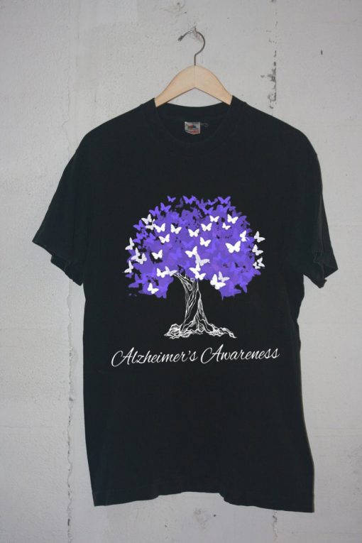 Alzheimer's Awareness T-Shirts Black