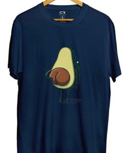 Avocado Shirt Vegan Shirt Blue