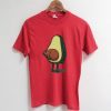 Avocado Shirt Vegan Shirt Red