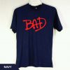 Bad UnisexT shirts Blue Navy