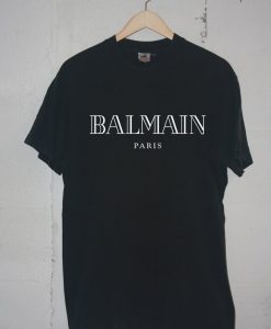 Balmain Paris BlackT-Shirt