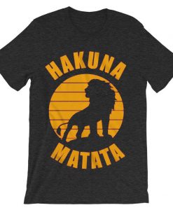 Boys' The Lion King Hakuna Matata Grey Asphalt