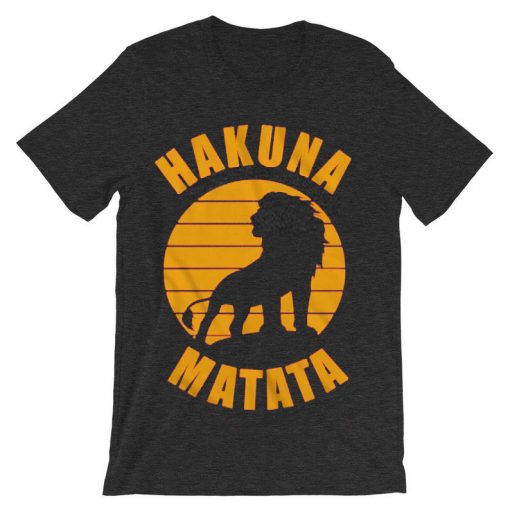 Boys' The Lion King Hakuna Matata Grey Asphalt