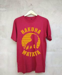 Boys' The Lion King Hakuna Matata Maroon