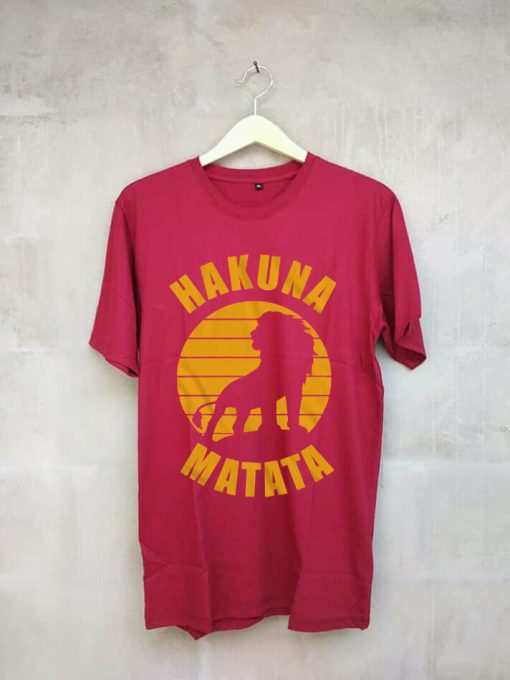 Boys' The Lion King Hakuna Matata Maroon