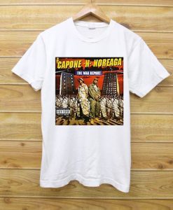 CAPONE N NOREAGA WHITE SHIRTS